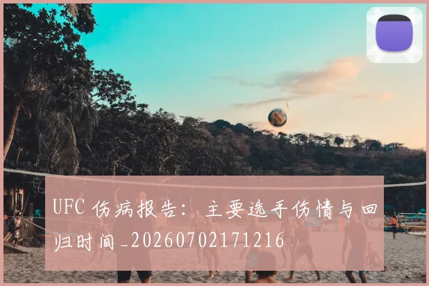 UFC 伤病报告：主要选手伤情与回归时间_20260702171216